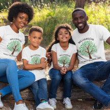 Family Tree Matching Reunion T-Shirts