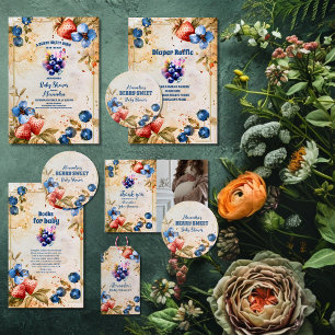 ブルーベリースイートベビーシャワー フェイバーバッグ