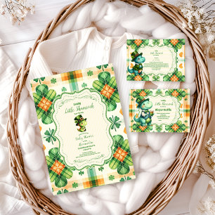 恐竜ラッキーリトルシャームロックディパーラッフル エンクロージャーカード