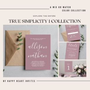 真シンプルムーンライトミニマ結婚リスト 招待状