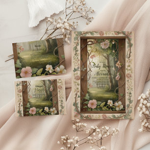 ボホウッドランドフォレストラッフルおむつ エンクロージャーカード