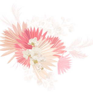 ダスティバラトロピカルオーキッド結婚式招待状 招待状