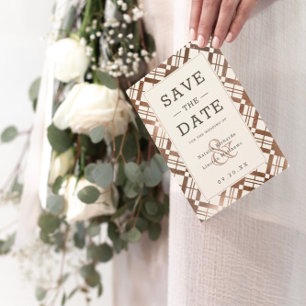 金ゴールド素朴カントリーファームハウスプレッ結婚ド 招待状