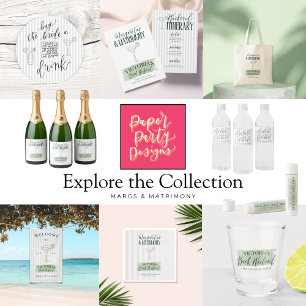 マルグスアンドマトリモニーバチェロレッテ招待状 横断幕