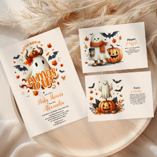 リトルブー ハロウィン ベイビーシャワー 間もなく開催 招待状