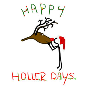 Happy Hollerdays 2 – クリスマスのために壊れた。 カード