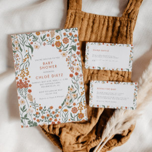 レトロモダングルーヴィおむつラッフルゲーム エンクロージャーカード