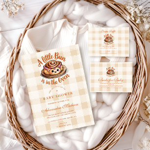 Bun in the Oven Baby Shower スタンダードカクテルナプキン