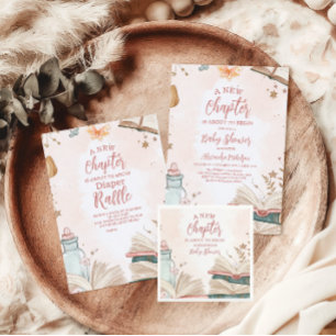 新しいチャプター・ストーリーブックベビー エンクロージャーカード