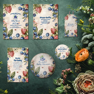 水彩ベリースイートベビーシャワー フェイバーボックス