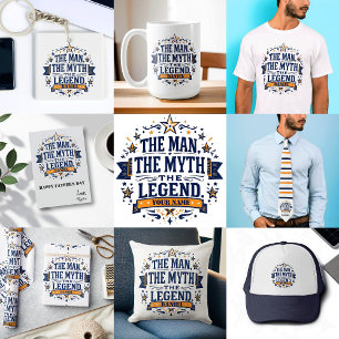 伝説の男   カスタム父の日 キャップ