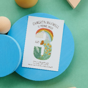 ワイルドと3人の自然誕生日パーティー コンフェッティ