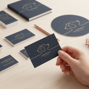 ペットビジネスサービスキャットドッグリニアロゴアート Tシャツ