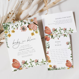 ボホバタフライワード智慧ベビーアドバイスカード アドバイスカード