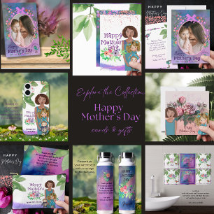 HAPPY MOTHER'S DAY from kids エプロン