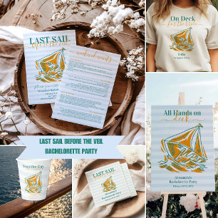 ヴェール前の最終セイルバチェロレッテ トートバッグ