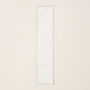 ロング(25.4cm x 114.3cm)シフォンスカーフ, ブラック