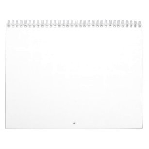 ダブルページ ミディアムカレンダー, ホワイト