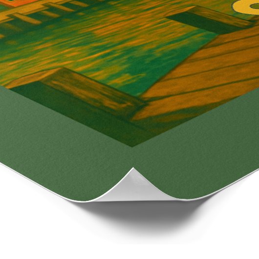 Svendborg Denmark Castle ポスター (角)