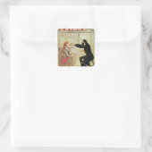 Svengali著催眠術をかけられるTrilby スクエアシール (バッグ)