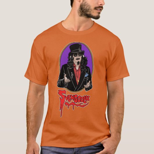 Svengoolie retro tシャツ (正面)