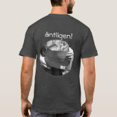 Svenskかスウェーデン年金のTシャツ Tシャツ (裏面)