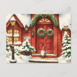 Svensk tomte. Jul kort ポストカード