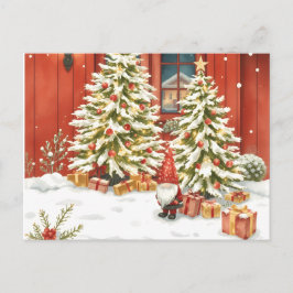 Svensk tomte. Jul kort ポストカード