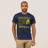 Svenskaのインペリウム(スウェーデン帝国) Tシャツ (正面フル)