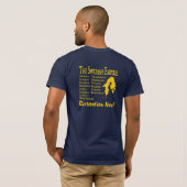 Svenskaのインペリウム(スウェーデン帝国) Tシャツ (裏面フル)