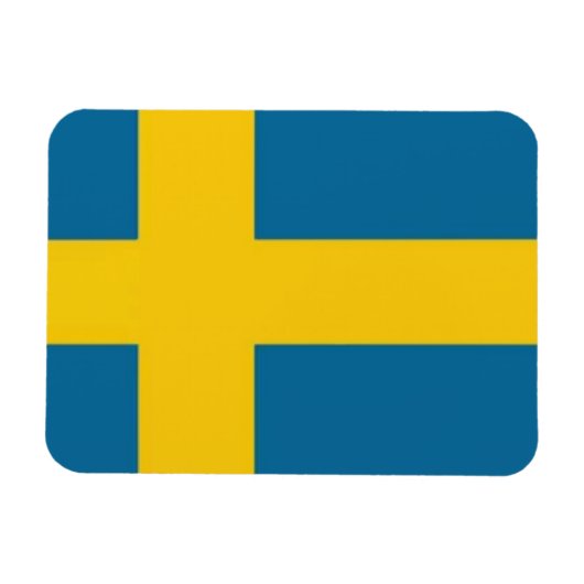 Svenska flaggan マグネット (横)