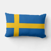 Sverigeスウェーデンのスウェーデン人の旗 ランバークッション (裏面)