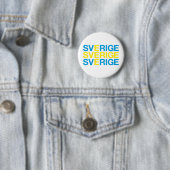 SVERIGE国旗 缶バッジ (インサイチュ)