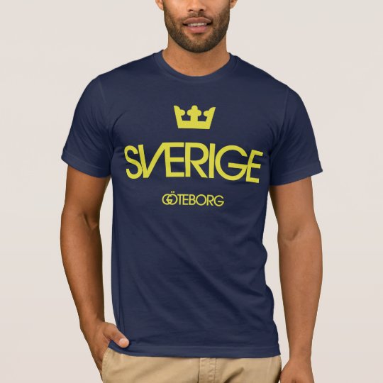 Sverige スウェーデン Goteborg 1つの王冠 Tシャツ Zazzle Co Jp