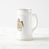 SVERIGE (スウェーデン) ビールジョッキ (正面右)