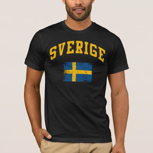 Sverige Tシャツ (正面)