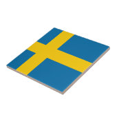 Sveriges Flagga -スウェーデンの旗-スウェーデンの旗 タイル (側面)