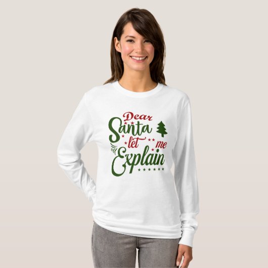 SvgクリスマスTシャツ Tシャツ (正面フル)