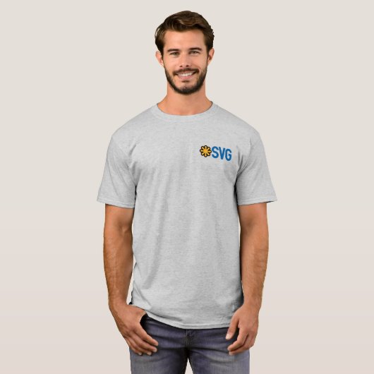 SVGロゴ Tシャツ (正面フル)