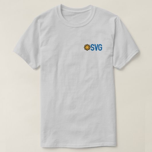 SVGロゴ Tシャツ (デザイン正面)