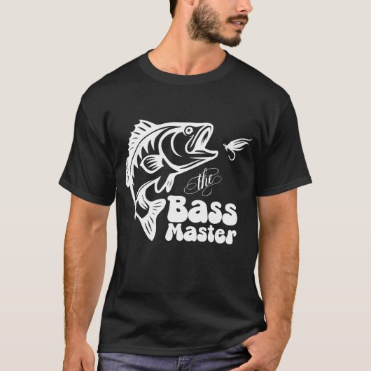 SVG Custom Bass Master fishing Tシャツ (正面)