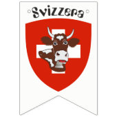 Svizzeraのパーティーの旗布の旗 バンティングフラッグ (第2の旗)