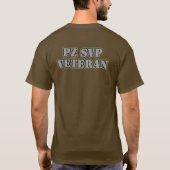 SVP退役軍人 Tシャツ (裏面)