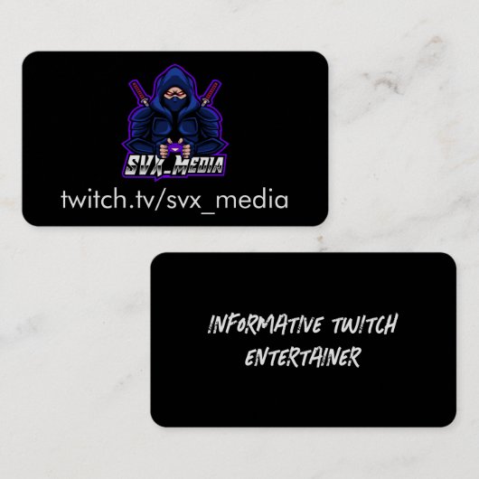 SVXカード 名刺 (正面/裏面)