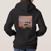 SWウィメンズナトコンフード付きスウェットシャツ パーカ (裏面)