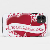 SW.AK.封印キス!赤いハート Case-Mate iPhoneケース (裏面(横))