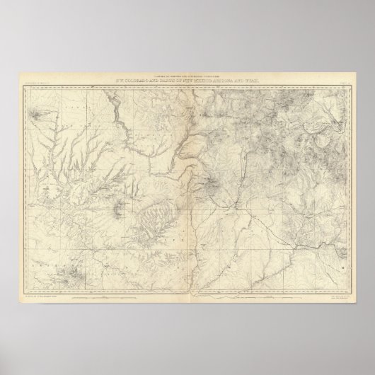 SW ColoradoとParts of New Mexico ポスター (正面)