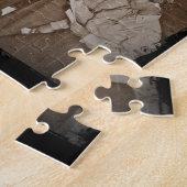 SW PacificのナースGetting Mail ジグソーパズル (側面)