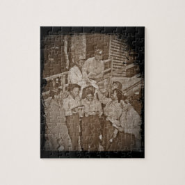 SW PacificのナースGetting Mail ジグソーパズル