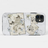 SW Rose und Schmetterlinge Case-Mate iPhoneケース (裏面(横))